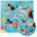 노부영 송 애니메이션 Five Little Mermaids (Paperback + Hybrid CD)