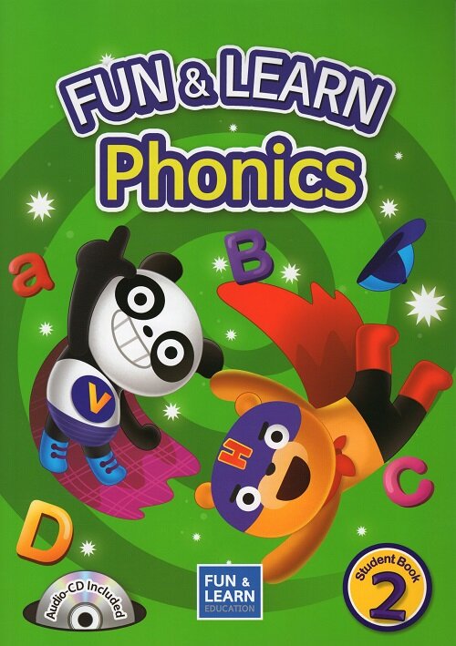 [중고] Fun & Learn Phonics 2 (Student Book, CD)