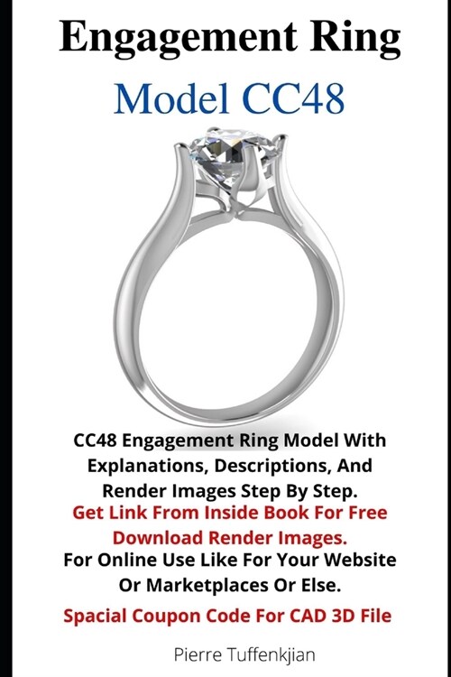 Engagement Ring Model CC48 (Paperback)