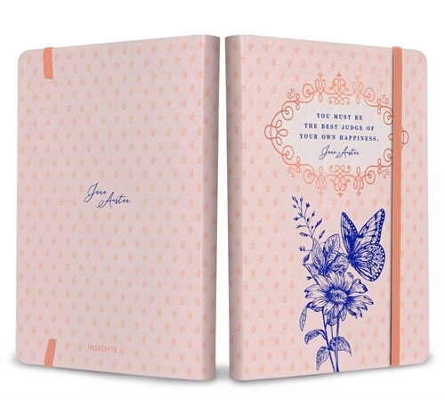 Jane Austen: Best Judge of Your Own Happiness Softcover Notebook (Paperback)