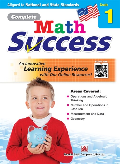 Complete Math Success Grade 1 - Learning Workbook for First Grade Students - Math Activities Children Book - Aligned to National and State Standards (Paperback)