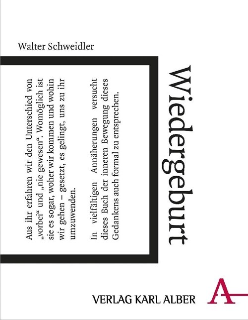 Wiedergeburt: Halbband 1 (Hardcover)