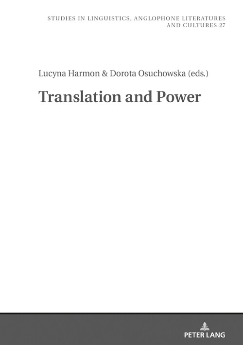 Translation and Power (Hardcover)