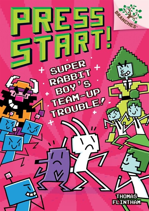 Super Rabbit Boys Team-Up Trouble!: A Branches Book (Press Start! #10): Volume 10 (Hardcover)