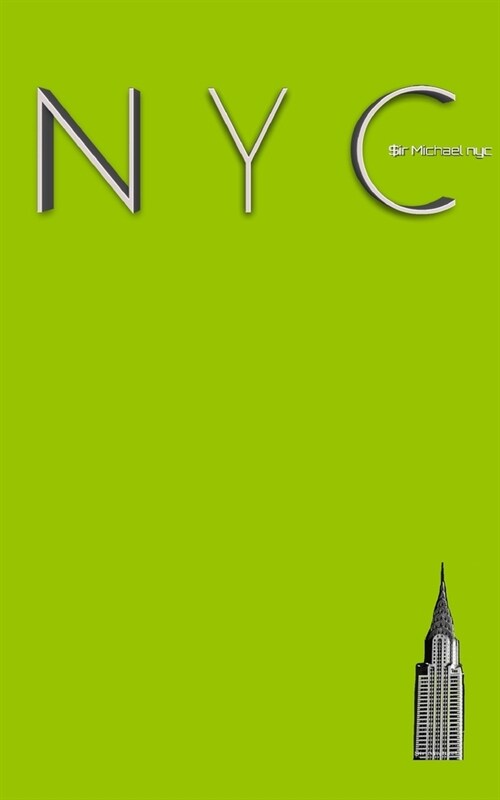 NYC Chrysler building chartruce grid style page notepad Michael Limited edition: NYC Chrysler building chartruce grid style page notepad Michael (Paperback)