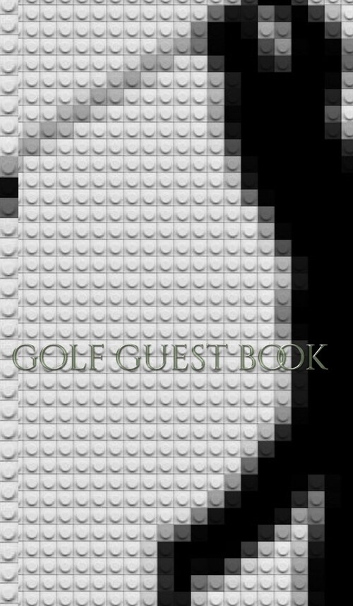 golf Club Journal blank guest book: golf Club Journal Michael Huhn designer edition (Hardcover)