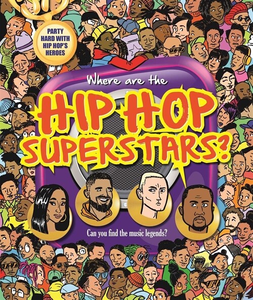Where Are the Hip Hop Superstars?: Search & Seek Book for Adults (Hardcover)