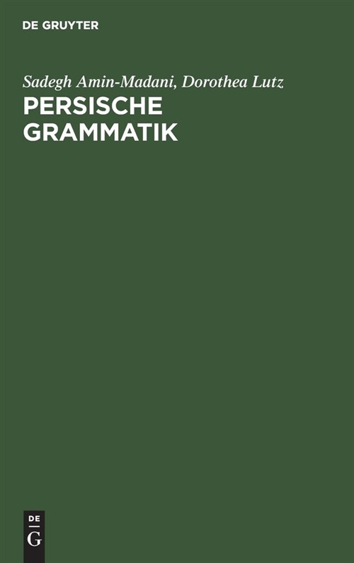 Persische Grammatik (Hardcover)