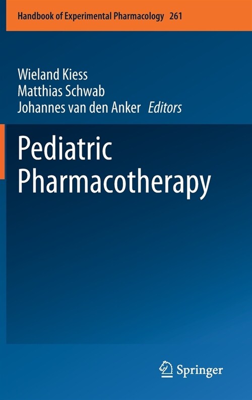 Pediatric Pharmacotherapy (Hardcover)
