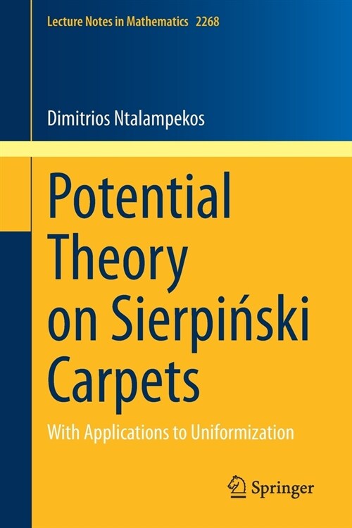 Potential Theory on Sierpiński Carpets: With Applications to Uniformization (Paperback, 2020)