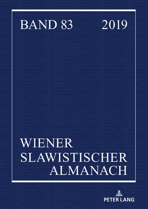 Wiener Slawistischer Almanach Band 83/2019 (Paperback)
