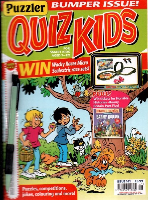Quiz Kids (격월간 영국판): 2020년 No.141