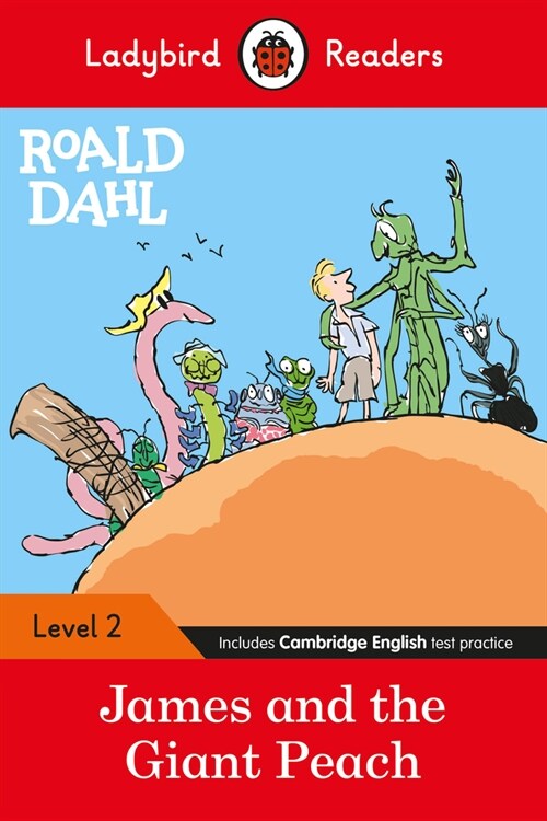 Ladybird Readers Level 2 - Roald Dahl - James and the Giant Peach (ELT Graded Reader) (Paperback)