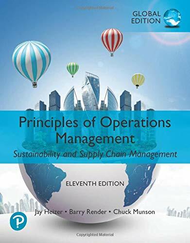 Principles of Operations Management: Sustainability and Supply Chain Management, Global Edition (Paperback, 11 ed)