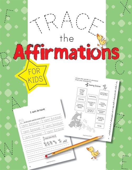 Trace The Affirmations: Positive Declarations for Kids (Paperback)