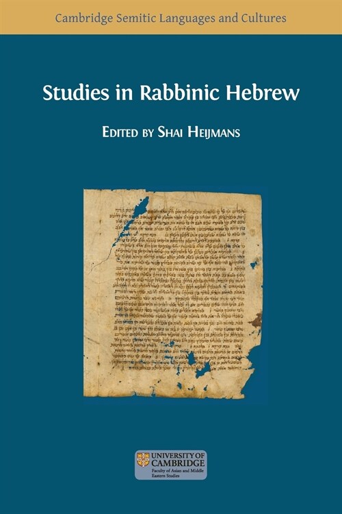 Studies in Rabbinic Hebrew (Paperback)