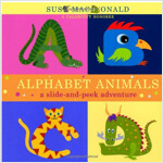 Alphabet Animals: A Slide-And-Peek Adventure (Hardcover)