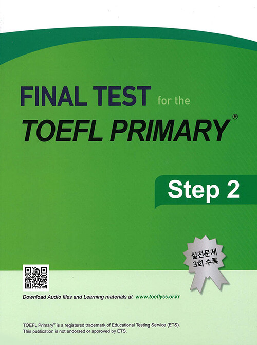 Final Test for the TOEFL Primary Step 2