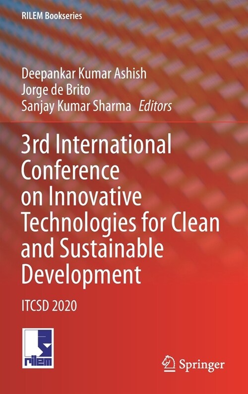 3rd International Conference on Innovative Technologies for Clean and Sustainable Development: Itcsd 2020 (Hardcover, 2021)