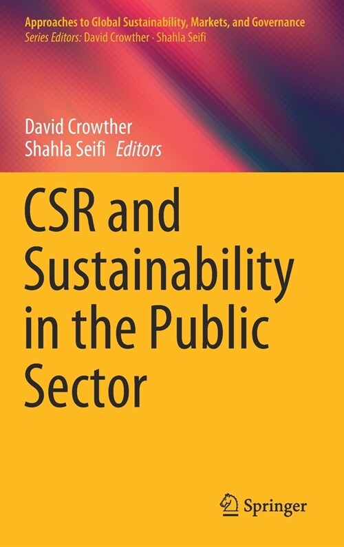 CSR and Sustainability in the Public Sector (Hardcover)