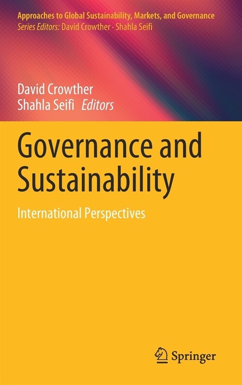 Governance and Sustainability: International Perspectives (Hardcover, 2020)