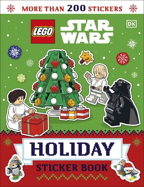 LEGO Star Wars Holiday Sticker Book (Paperback)
