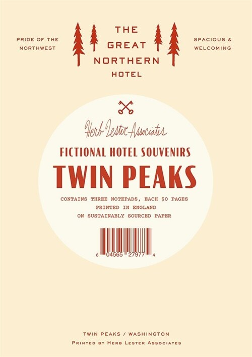 The Great Northern Hotel: Fictional Hotel Notepad Set (Other)