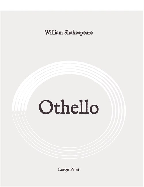 Othello: Large Print (Paperback)