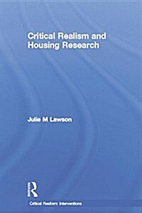 Critical Realism and Housing Research (Paperback)