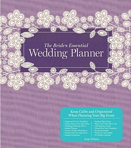 The Brides Essential Wedding Planner (Hardcover, Deluxe)