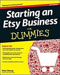 [중고] Starting an Etsy Business for Dummies (Paperback, 2)