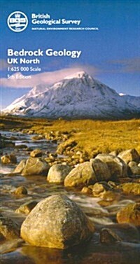 Bedrock Geology UK North (Sheet Map, folded, 5 Revised edition)