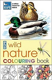 Rspb Wild Nature Colouring Book (Paperback)