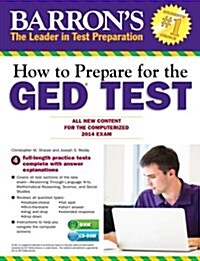 How to Prepare for the GED Test [With CDROM] (Paperback)