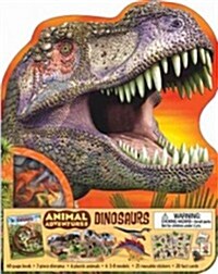 Animal Adventures: Dinosaurs [With Amazing World of Dinosaurs and Sticker(s) and 20 Fact Cards and Diorama, 4 Models, 6 Plastic (Other)