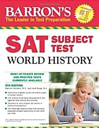 Barrons SAT Subject Test World History, 5th Edition (Paperback, 5, Revised)