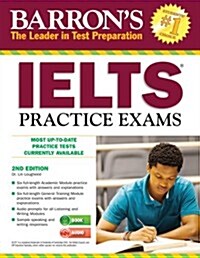 [중고] Barron‘s Ielts Practice Exams with Audio CDs, 2nd Edition: International English Language Testing System (Paperback, 2, Revised)