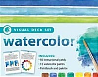 Watercolor [With 50 Instructional Cards and Paint Brush and 12 Watercolor Paints] (Other)