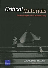 Critical Materials: Present Danger to U.S. Manufacturing (Paperback)
