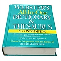 Websters All-In-One Dictionary & Thesaurus, Second Edition (Hardcover, 2)