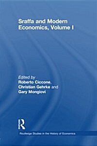 Sraffa and Modern Economics, Volume I (Paperback)