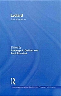 Lyotard : Just Education (Paperback)