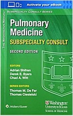 The Washington Manual Pulmonary Medicine Subspecialty Consult (Paperback, 2)