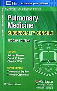 The Washington Manual Pulmonary Medicine Subspecialty Consult (Paperback, 2)