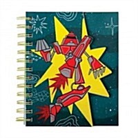 Robot Power Layered Journal (Spiral)