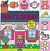 [중고] Lift-The-Flap Tab: Dollhouse (Board Books)