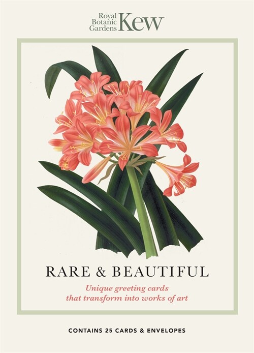 Kew Rare & Beautiful : Unique greeting cards that transform into works of art (Postcard Book/Pack)