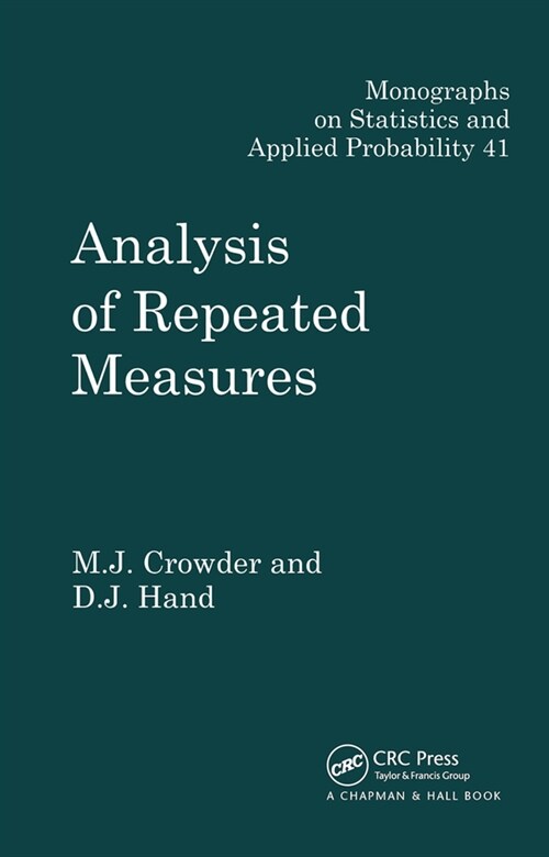 Analysis of Repeated Measures (Paperback, 1)