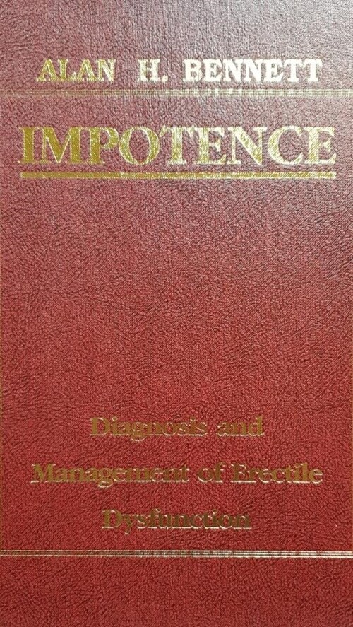 [중고] Impotence (Hardcover)