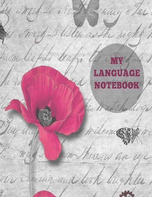 My Language Notebook: Ruled 6 sections Notebook with some useful expressions in different languages (Paperback)